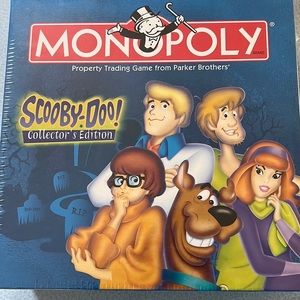 NEW & SEALED Scooby-Doo Collector's Edition Monopoly Game vintage 2002